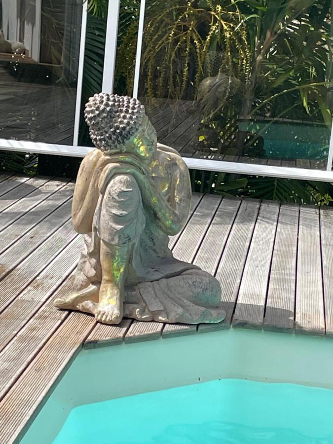 Villa Ste Marthe Avec Piscine, Grande Terrasse, Jardin Intime Et Citerne D'Eau Saint-Francois  Exterior foto