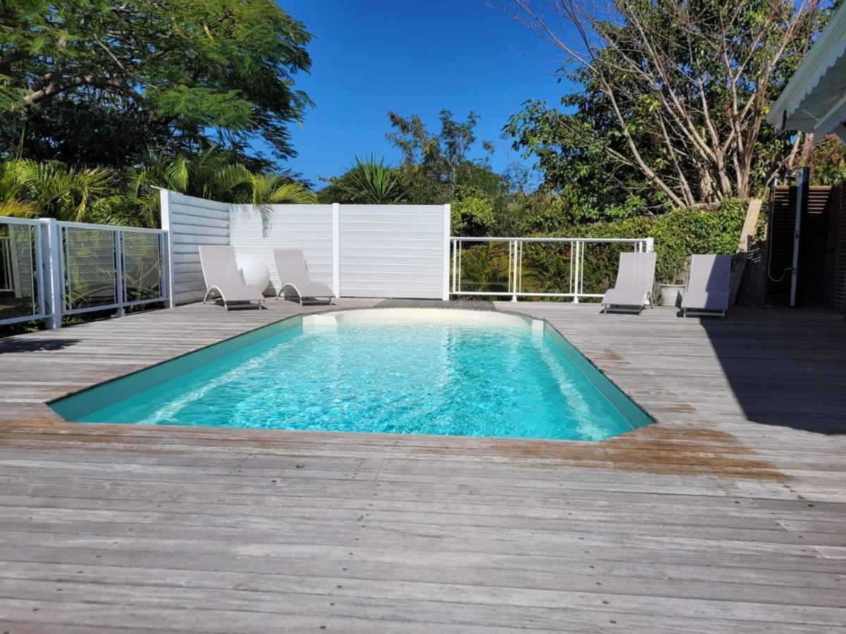 Villa Ste Marthe Avec Piscine, Grande Terrasse, Jardin Intime Et Citerne D'Eau Saint-Francois  Exterior foto
