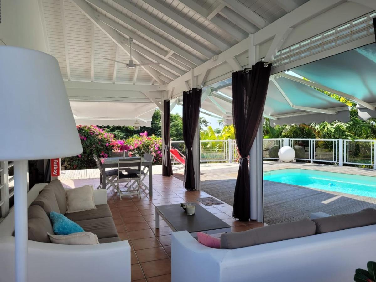 Villa Ste Marthe Avec Piscine, Grande Terrasse, Jardin Intime Et Citerne D'Eau Saint-Francois  Exterior foto