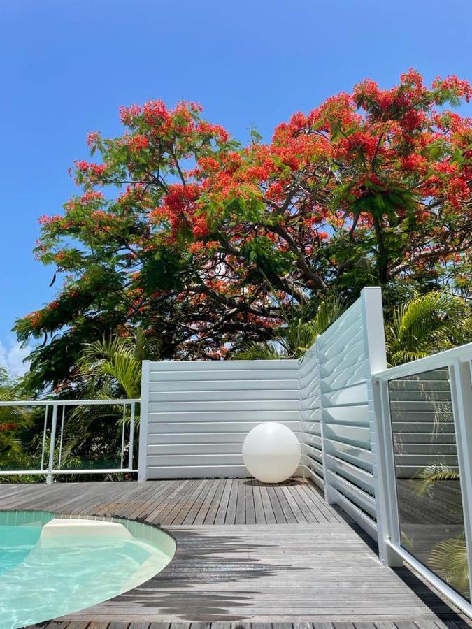 Villa Ste Marthe Avec Piscine, Grande Terrasse, Jardin Intime Et Citerne D'Eau Saint-Francois  Exterior foto